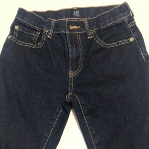 Boy’s Dark Blue Gap Stretch Straight Jeans